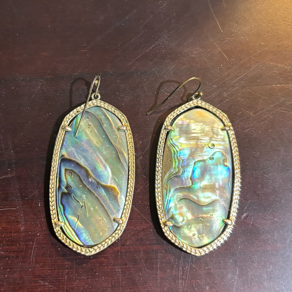 Kendra Scott Abalone Earrings